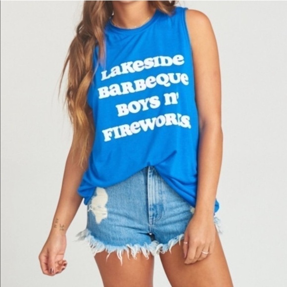 SHOW ME YOUR MUMU Mikey Muscle Tank XS - Picture 1 of 6